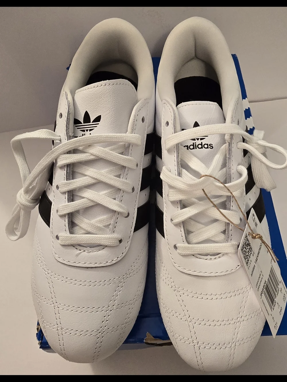 Adidas Kids Taekwondo Lace J Shoes - White/Black